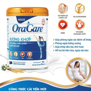 Sữa bột Oracare xương khớp lon 900g - Sữa dinh dưỡng cho người cần bổ sung canxi