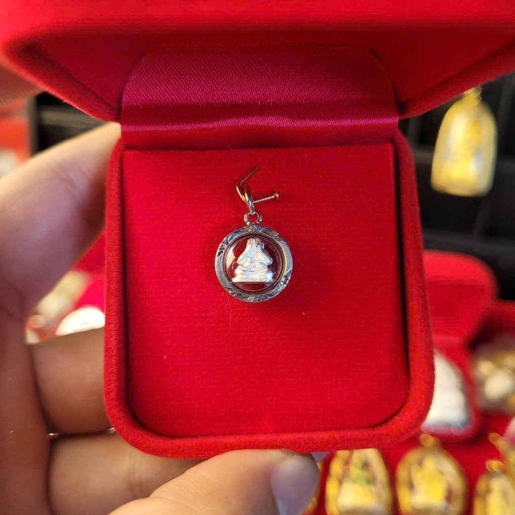 Sang trọng – Tinh tế với Mặt Dây Chuyền Bạc 1.2cm Tròn