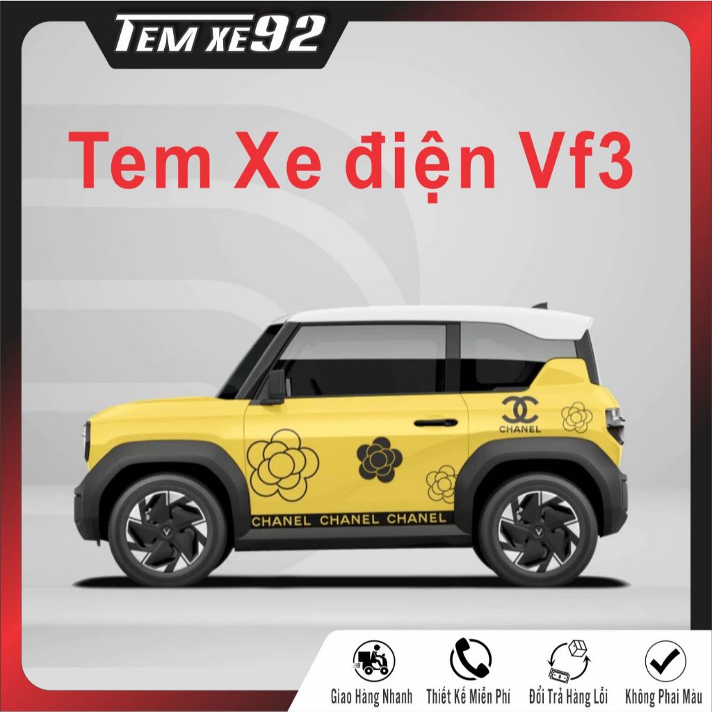 tem xe vf3, tem xe điện cao cấp | Shopee Việt Nam