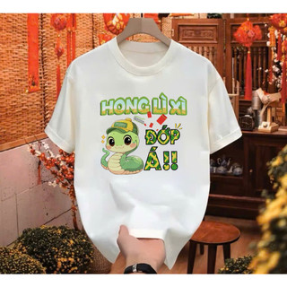 [MỚI] Áo Thun TẾT 2026 Unisex Hong Lixi ĐỚP Á, Áo Phông Nam Nữ Form Rộng Tay Lỡ Chất Thun Mềm Mịn
