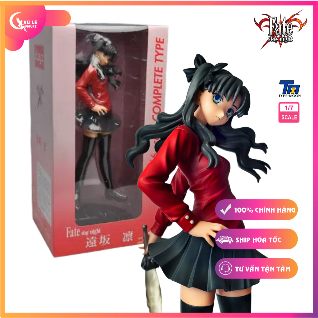 Mô hình nhân vật Rin Tohsaka chính hãng Clayz TypeMoon - Fate Stay ...
