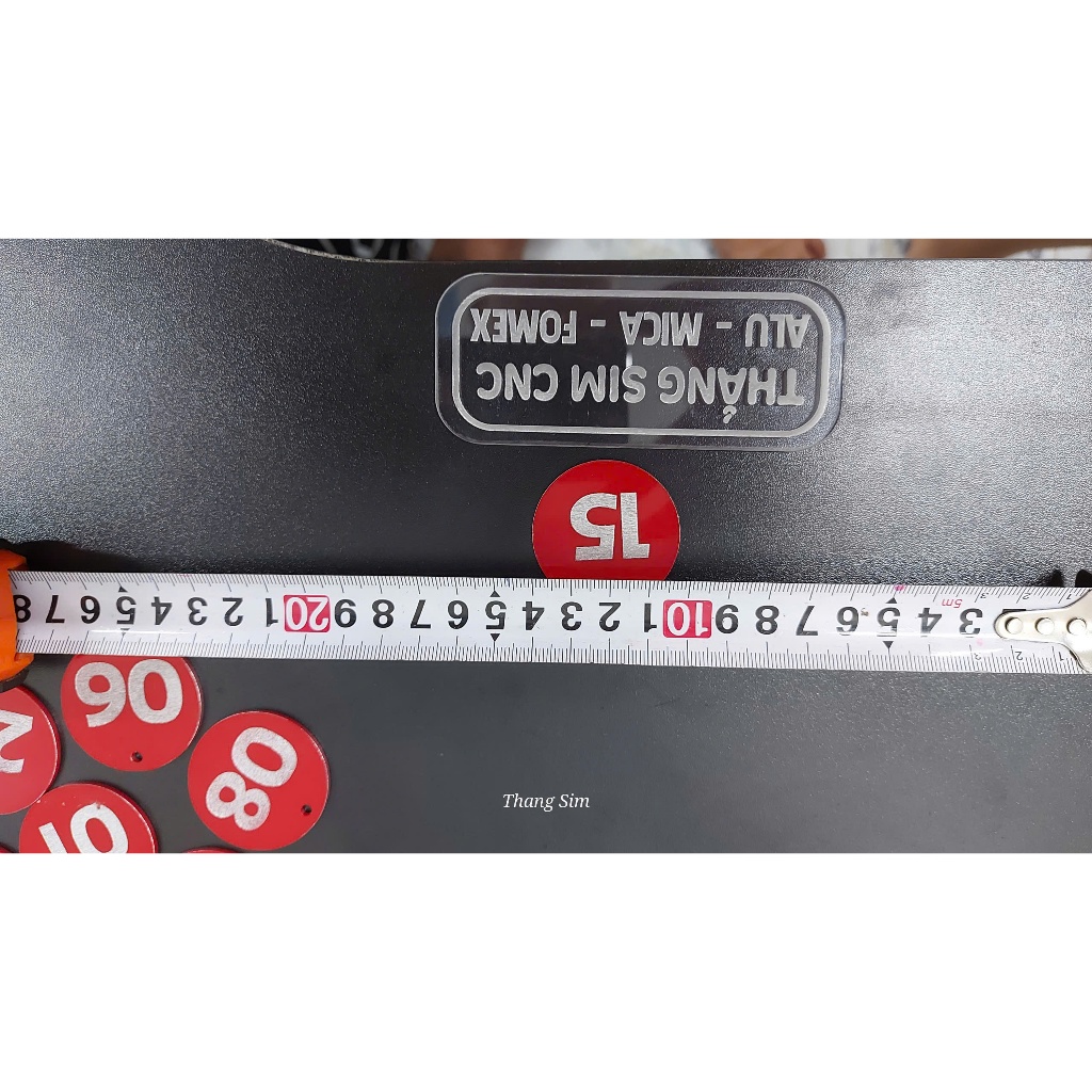 Thẻ số từ 1 đến 100 cho trẻ tập đếm kích thước 4cmx4cm