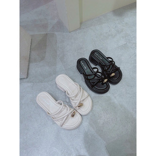 Dép Bánh Mì Xỏ Ngón Đồng Hàng Nhập QC Fullbox / Mieo Shoes D2843 D2844
