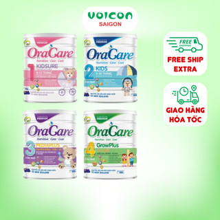 Sữa Oracare cho bé số 1/ 2/ 3/ 4 - hỗ trợ tăng cường miễn dịch, tăng cân khỏe mạnh, hỗ trợ tiêu hóa