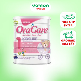 Sữa Oracare cho bé số 1/ 2/ 3/ 4 - hỗ trợ tăng cường miễn dịch, tăng cân khỏe mạnh, hỗ trợ tiêu hóa