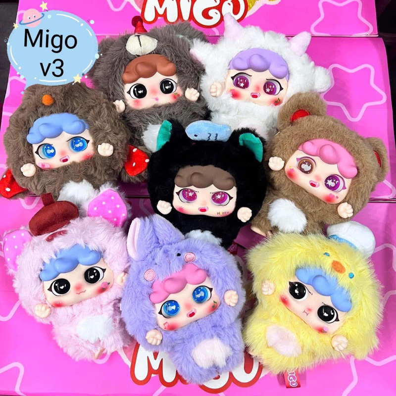 Chính Hãng] Hộp Mù Blind Box Baby Three Các Loại, Migo V3