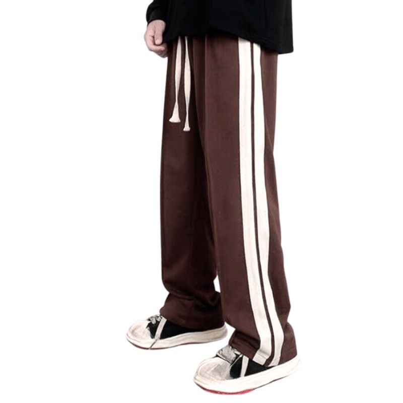 40-105KG Quần Nam Nữ Ống Suông 2 Sọc Bigsize Thời Trang Sói Thể Thao Unisex - MÃ 26