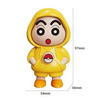 Đồ Chơi Shin 3 Biểu Cảm – Móc Khóa Shin Dễ Thương, Hài Hước, Phụ Kiện Trang Trí Balo