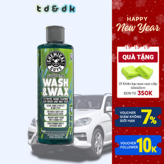 Nước rửa xe ô tô tăng cường bóng Chemical Guys Sudpreme Wash & Wax Extreme Shine 473ml