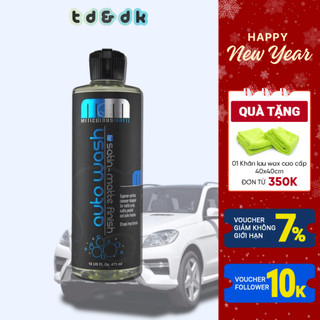 Nước rửa xe cho sơn mờ Chemical Guys Meticulous Matte Wash 473ml, dành cho bề mặt wrap, sơn mờ