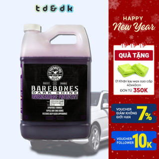 Dung dịch dưỡng và vệ sinh nhanh gầm, khoang máy Chemical Guys Bare Bones 3.8L