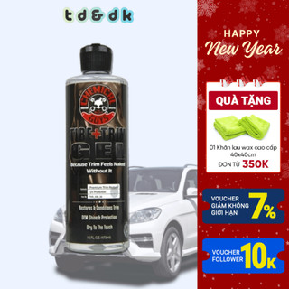 Gel dưỡng lốp cao cấp Chemical Guys Tire and Trim Gel 473ml, phục hồi, tái tạo nhựa nhám, lốp xe