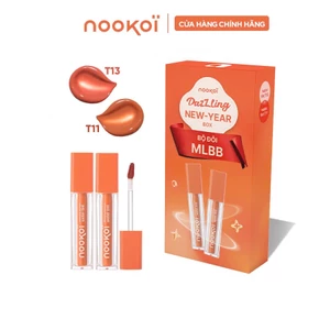 Bộ Đôi Son Bóng Water Tint #T13 và Son Bóng Water Tint Nookoi