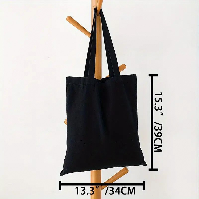 Túi Tote canvas BST 63 tỉnh thành Việt Nam màu đen túi vải đeo vai phong cách thời trang đựng đồ totb túi đen