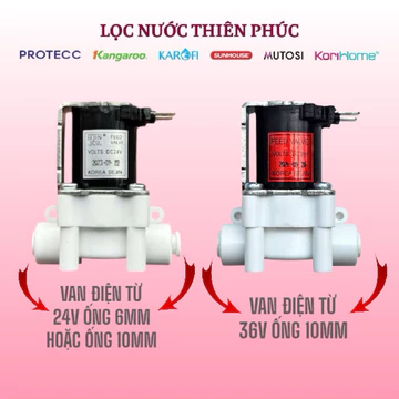 VAN ĐIỆN TỪ 24V - 36V MÁY LỌC NƯỚC CHÍNH HÃNG - LINH KIỆN LỌC NƯỚC