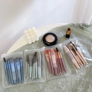 IK Set 8 Cây Cọ Trang Điểm Cá Nhân Mini Lông Mềm Mịn Tặng Kèm Túi Zip MP-C-6