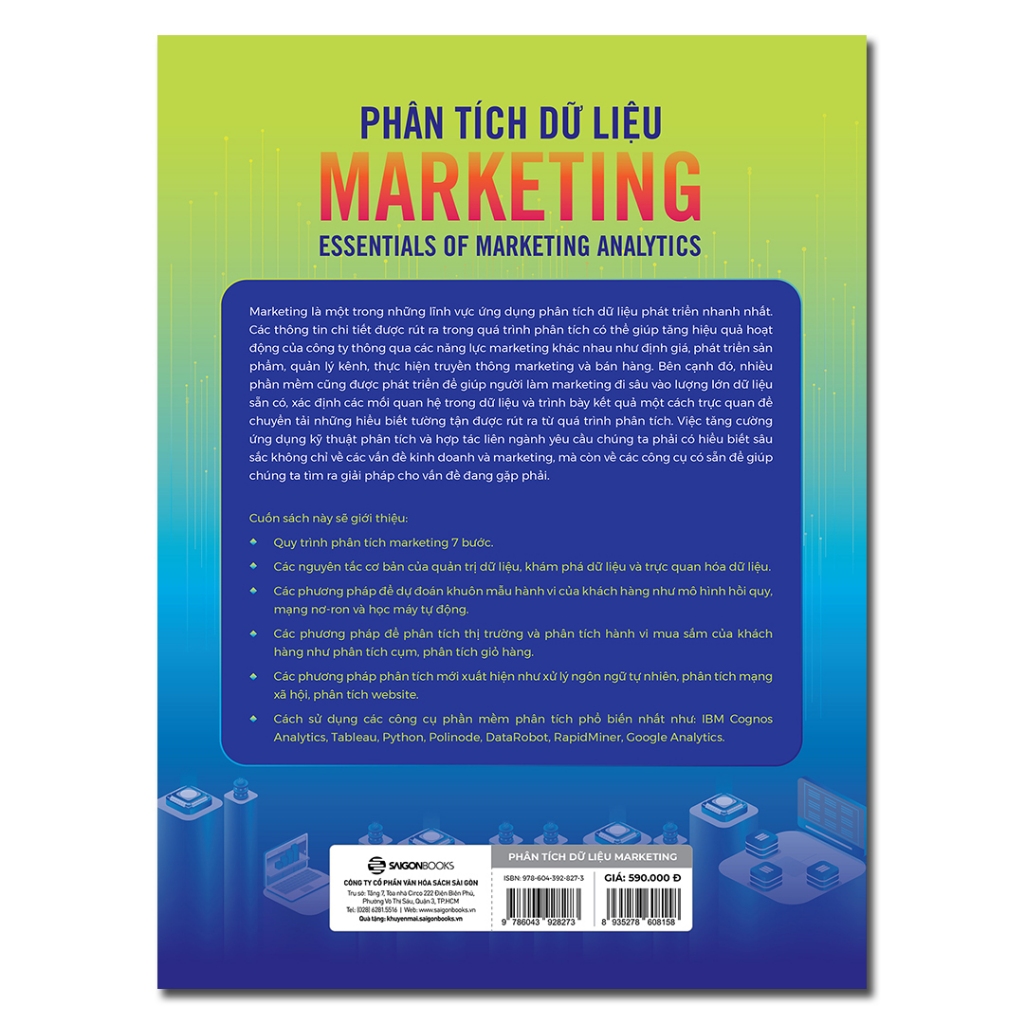 Sách - Textbook Phân Tích Dữ Liệu Marketing