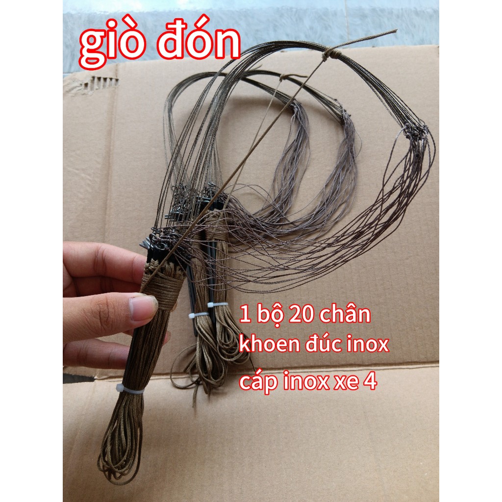 trọn bộ 6 món bẫy gà rừng