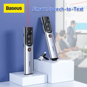 Bút Trình Chiếu PPT Baseus Mới – Điều Khiển Từ Xa Không Dây, Hỗ Trợ USB & USB-C, Tương Thích Mac/Windows, Dùng Cho PPT