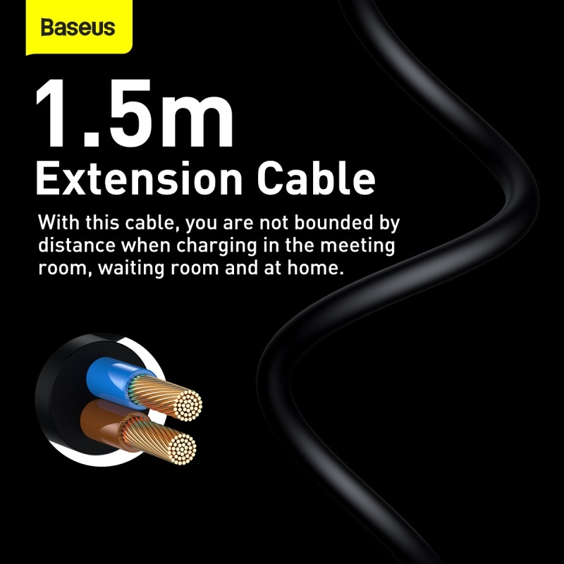 Bộ sạc nhanh Baseus 100W GaN3 Pro USB C Charger 4-Ports Desktop Fast Charger with 5ft AC Cable for MacBook