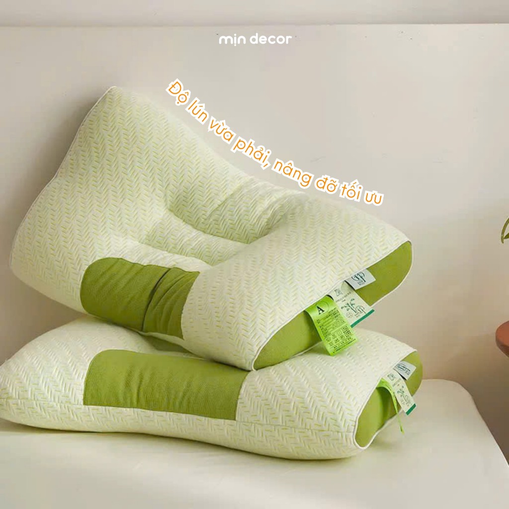 Ảnh Gối công thái học Massage Therapy 1.0 kích thước 40x74cm Mịn Decor 4
