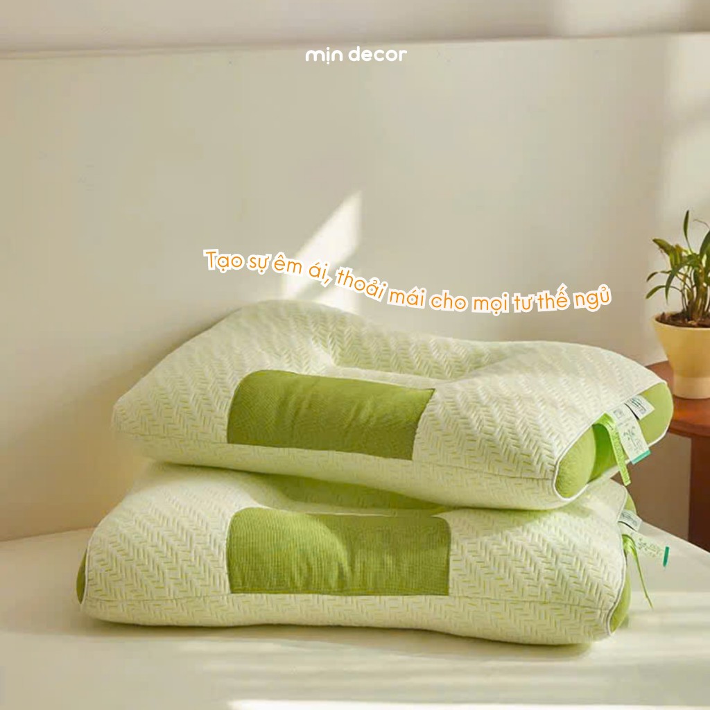 Ảnh Gối công thái học Massage Therapy 1.0 kích thước 40x74cm Mịn Decor 3