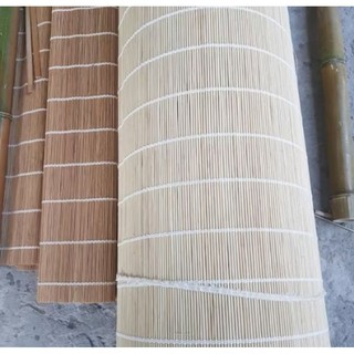 Mành tăm tròn rộng nhất khổ 2x2m hoặc 2x3m