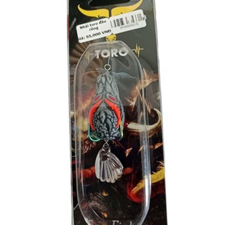 Mồi giả câu cá mồi nhái toro