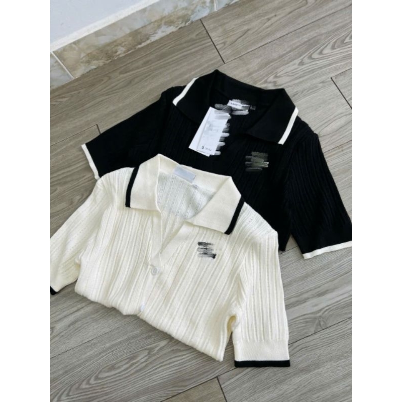 (BomoHouse) Áo len polo dệt kimbigsize