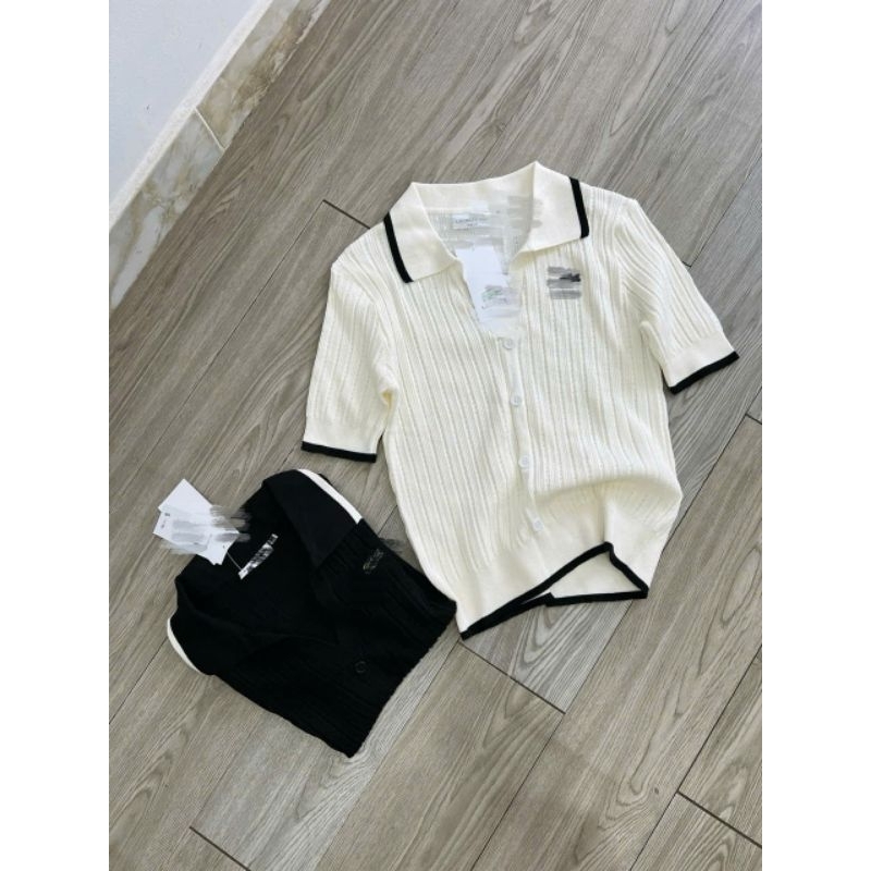 (BomoHouse) Áo len polo dệt kimbigsize