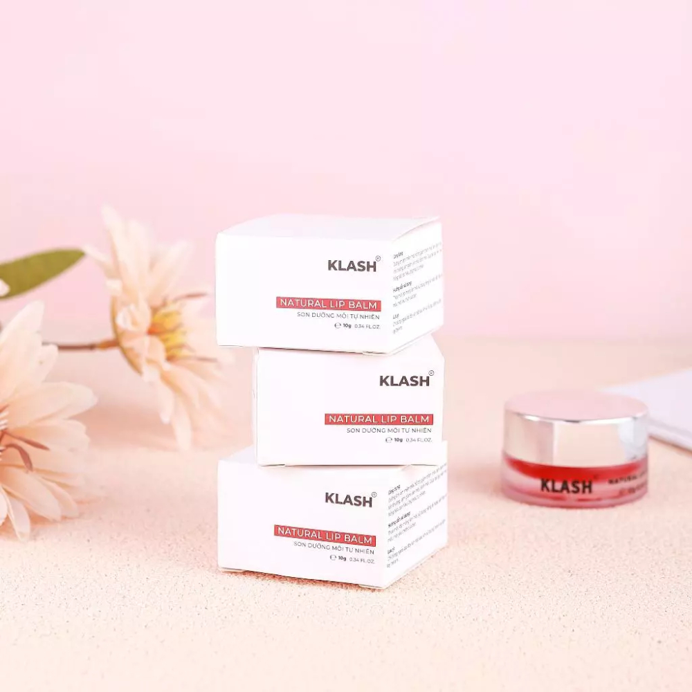 Ảnh Son dưỡng môi Klash Natural Lip Balm 10g dưỡng ẩm môi căng mọng hồng hào 2