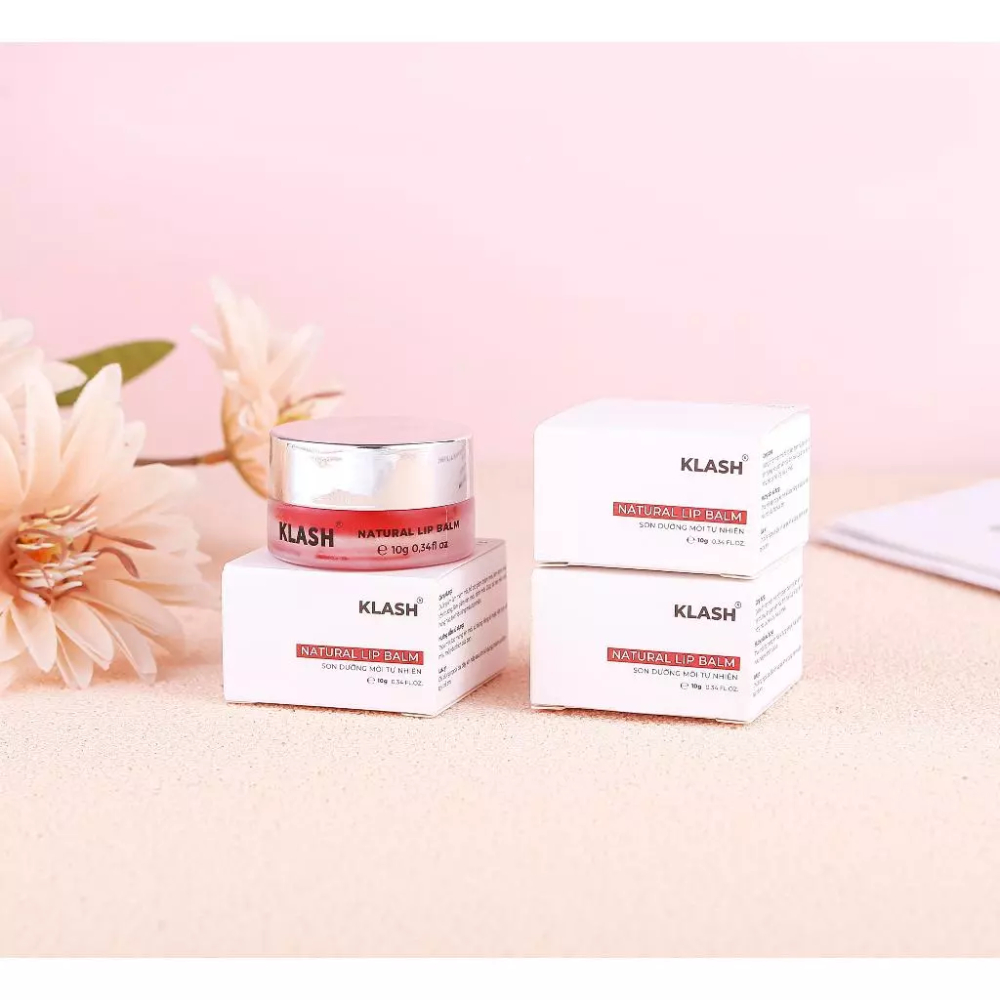 Ảnh Son dưỡng môi Klash Natural Lip Balm 10g dưỡng ẩm môi căng mọng hồng hào 3