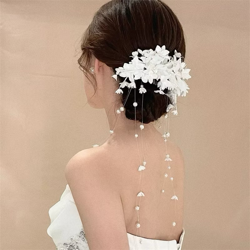 Cài hoa cô dây tóc mây xinh|PHUKIENCUOIYENLINH