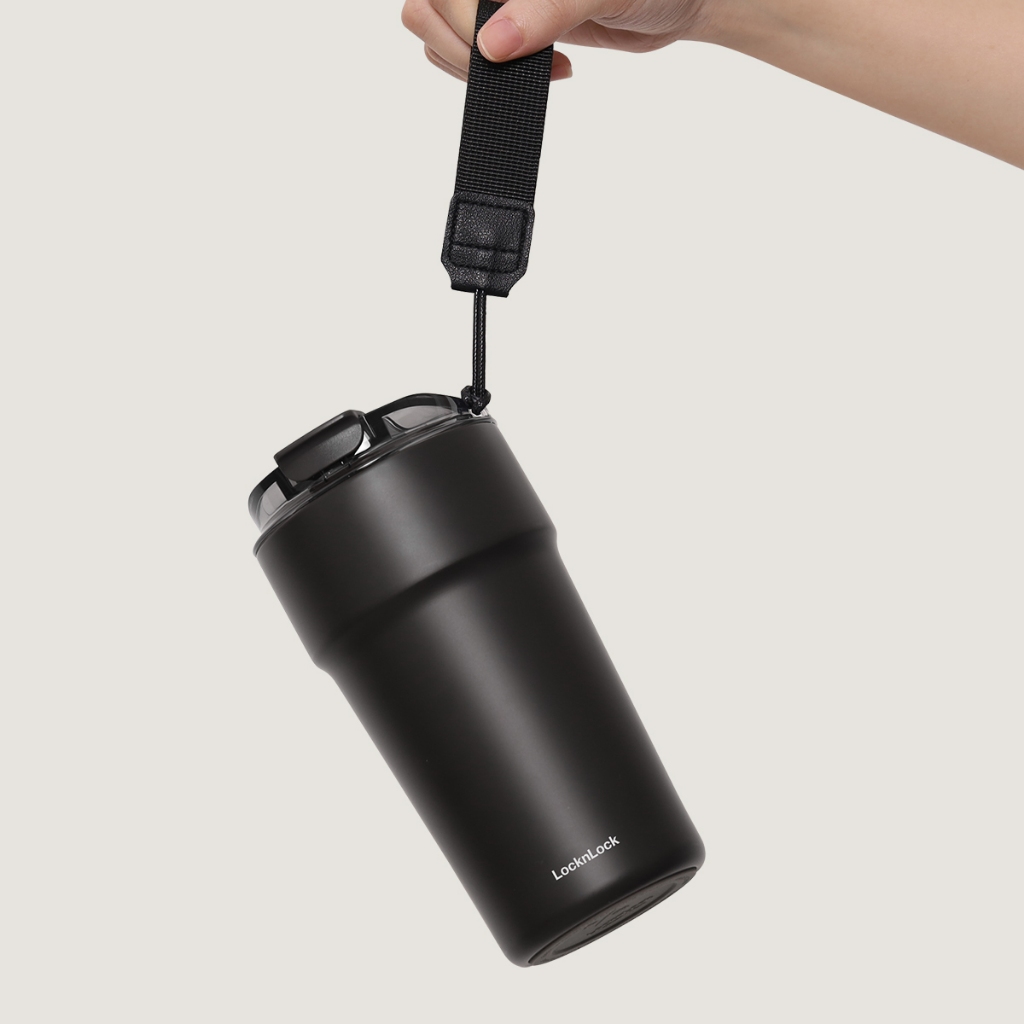 Ly giữ nhiệt LocknLock Metro Cafe Tumbler 650ml LHC4359, Màu Ngà, Thép không gỉ 304, Phủ sứ - K-MALL