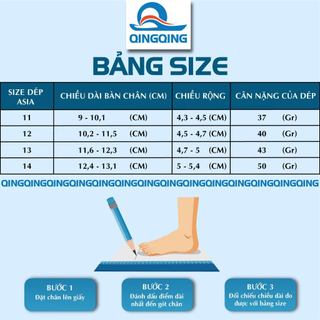 Dép tổ ong sticker ASIA dưới 2 tuổi dép tập đi cho bé Siêu Nhẹ Nhiều Màu - Hàng Chính Hãng