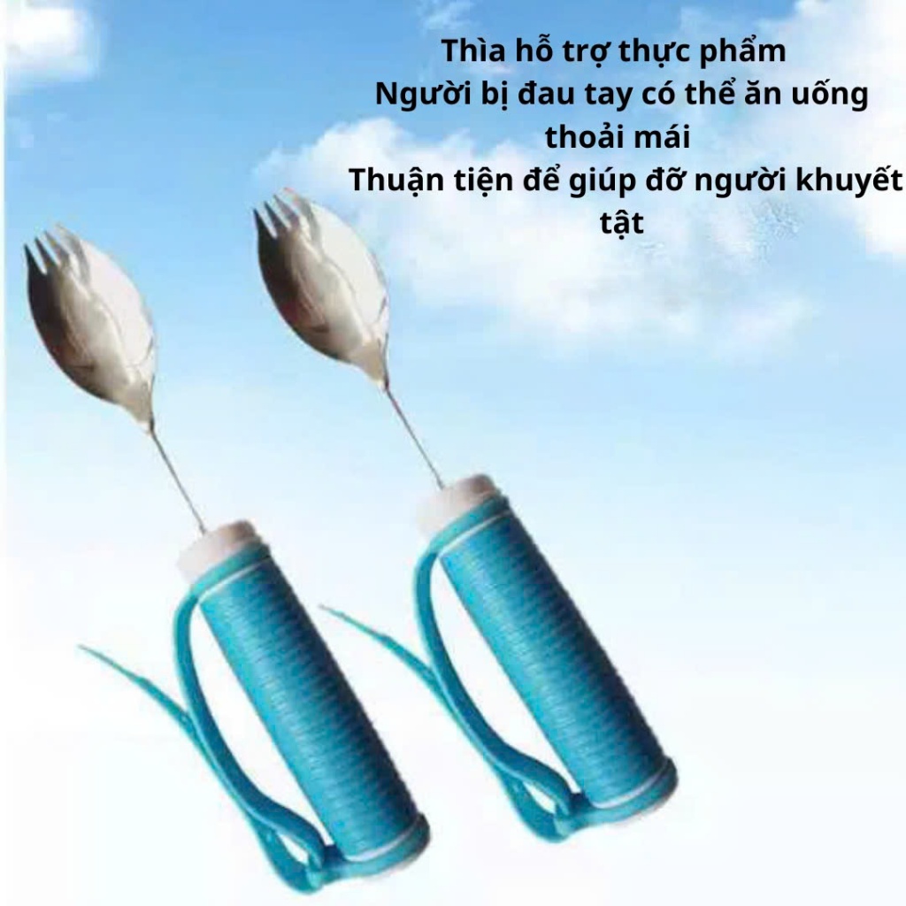 Dĩa hỗ trợ ăn uống cho người tập phục hồi chức năng sau tai biến, tay yếu