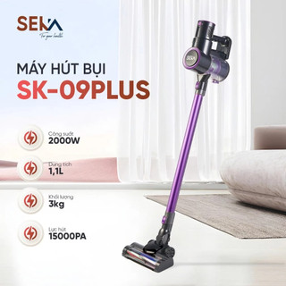 Máy hút bụi cầm tay SEKA SK 09PLUS công suất 2000w lực hút cực mạnh làm sạch nhanh tiện lợi dễ dàng