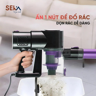 Máy hút bụi cầm tay SEKA SK 09PLUS công suất 2000w lực hút cực mạnh làm sạch nhanh tiện lợi dễ dàng