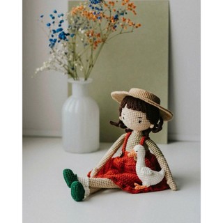 Chart hướng dẫn móc búp bê bằng len bản tiếng việt chi tiết , dễ thực hiện