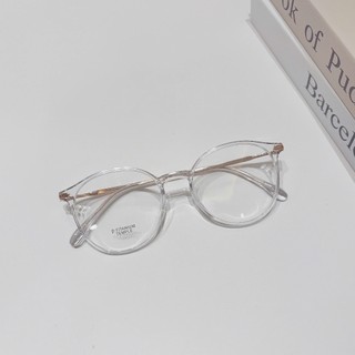 Gọng kính thời trang ANNA dáng tròn mắt nhỏ thời trang cá tính chất liệu IP titanium H00291