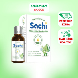 Tinh dầu tràm nguyên chất - dầu tràm khuynh diệp Sachi 30ml
