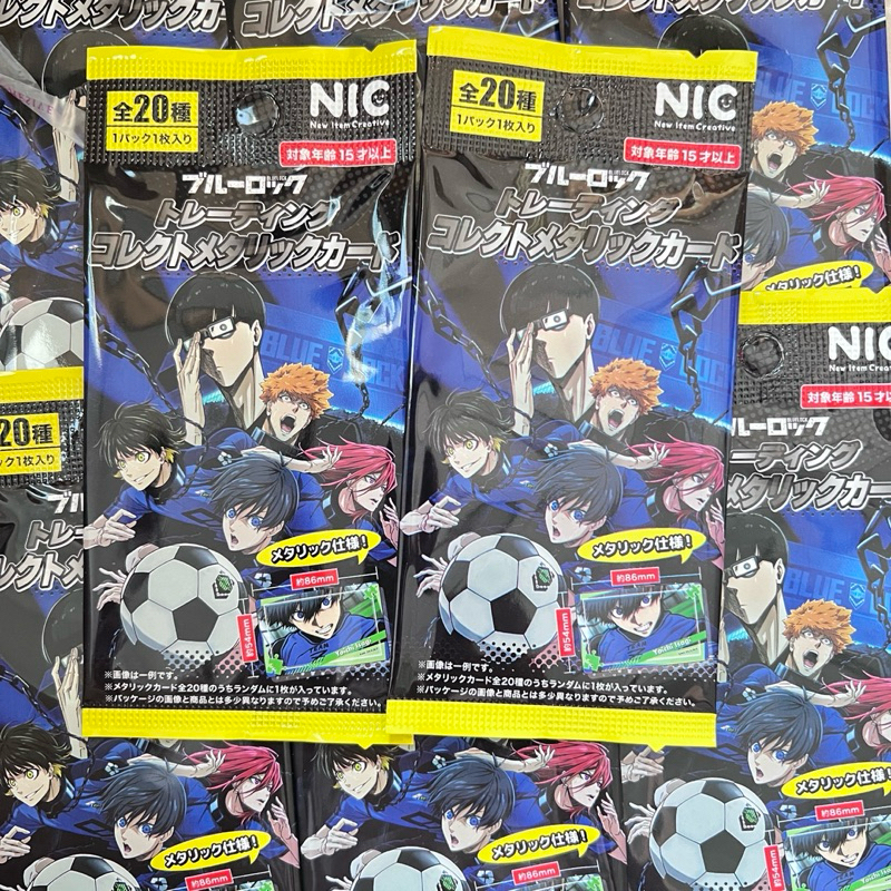[Chính Hãng] Pack Nhân Phẩm Card Metalic Bluelock ver1 | Shopee Việt Nam