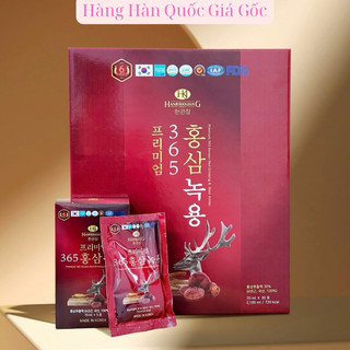 Nước Hồng Sâm Hàn Quốc, Hồng Sâm Nhung Hươu Linh Chi 60 Gói