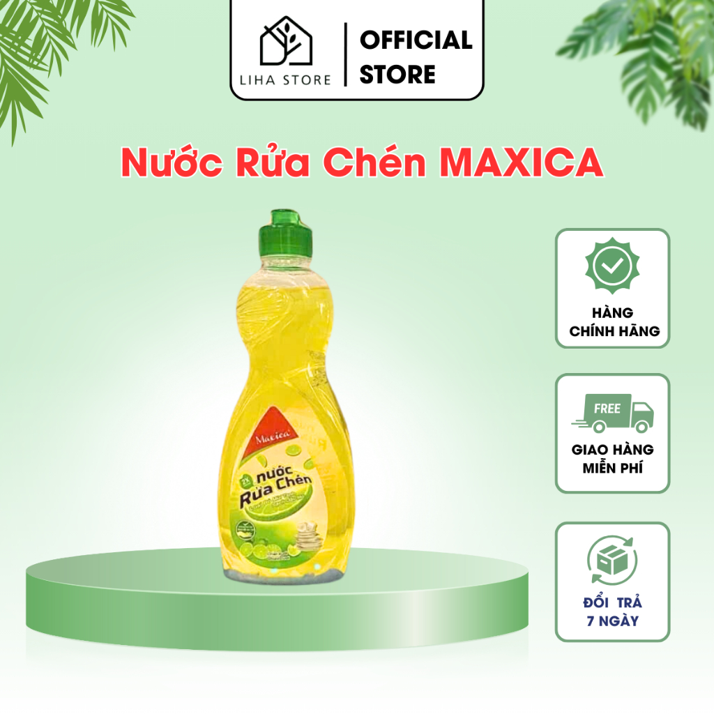 [HỎA TỐC] COMBO 3 chai Nước Rửa Chén tự nhiên giá rẻ MAXICA 400g Hương ...