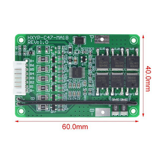Mạch sạc bảo vệ pin lithium 4S/5S/6S/7S MA18 dòng xả 18A cổng ra dây có tản nhiệt