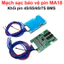 Mạch sạc bảo vệ pin lithium 4S/5S/6S/7S MA18 dòng xả 18A cổng ra dây có tản nhiệt