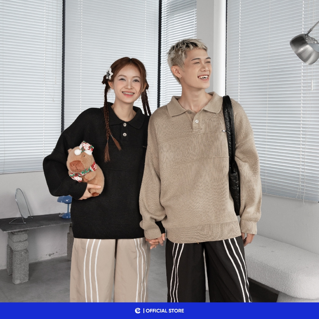 Áo sweater len nam nữ mùa đông Local Brand Chính Hãng City Cycle Áo Sweater Len Dream