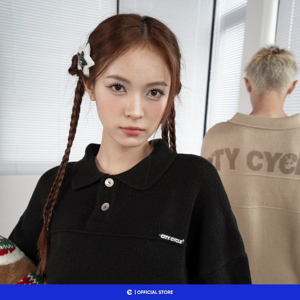 Áo sweater len nam nữ mùa đông Local Brand Chính Hãng City Cycle Áo Sweater Len Dream