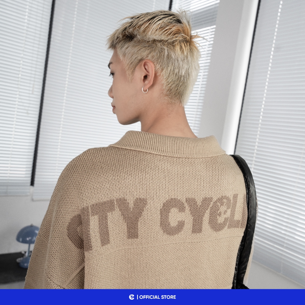 Áo sweater len nam nữ mùa đông Local Brand Chính Hãng City Cycle Áo Sweater Len Dream