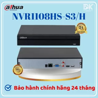 Đầu Ghi Hình IP Dahua 8 Kênh DHI-NVR1108HS-S3/H Hỗ Trợ Camera 8MP, Hỗ trợ 1 ổ cứng 8TB.1.2